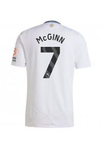 Aston Villa John McGinn #7 Voetbaltruitje Uit tenue 2024-25 Korte Mouw